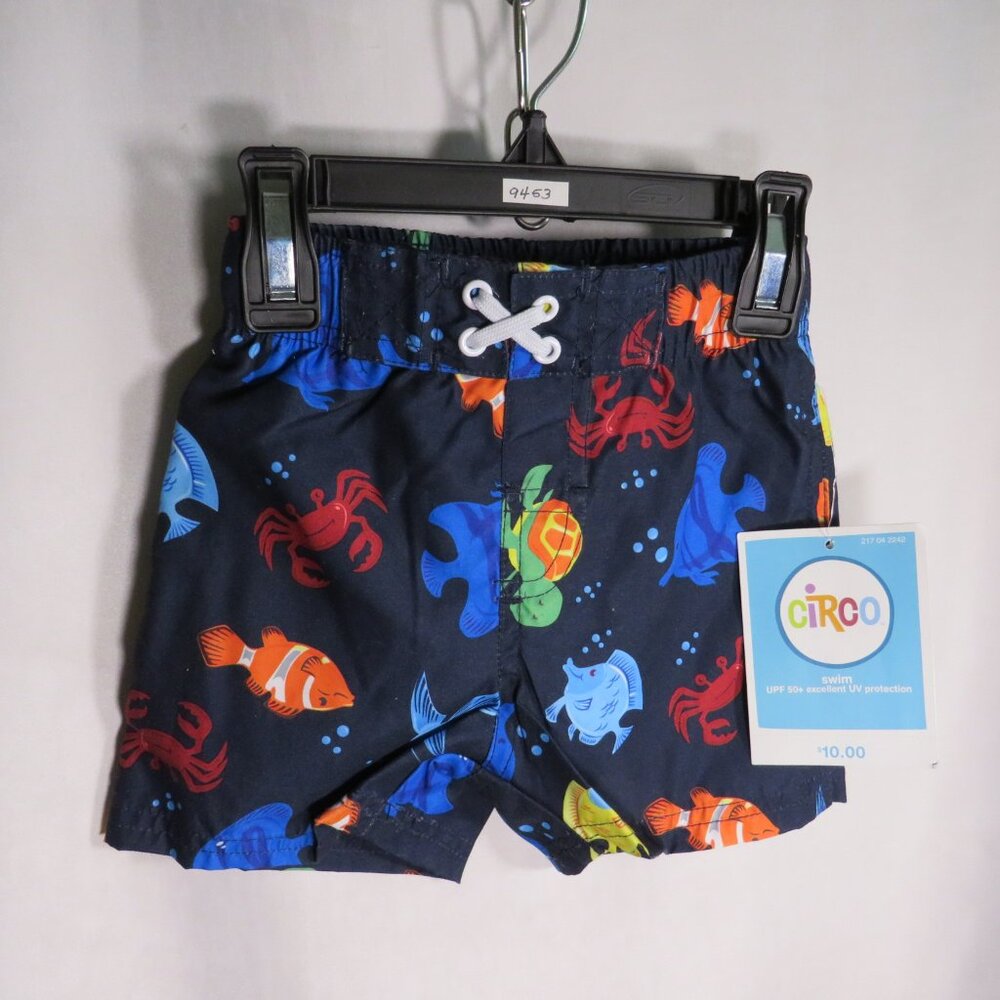 Baby Swim Trunks Tropical Fish Circo 9mts 100% Polyester UV Protection